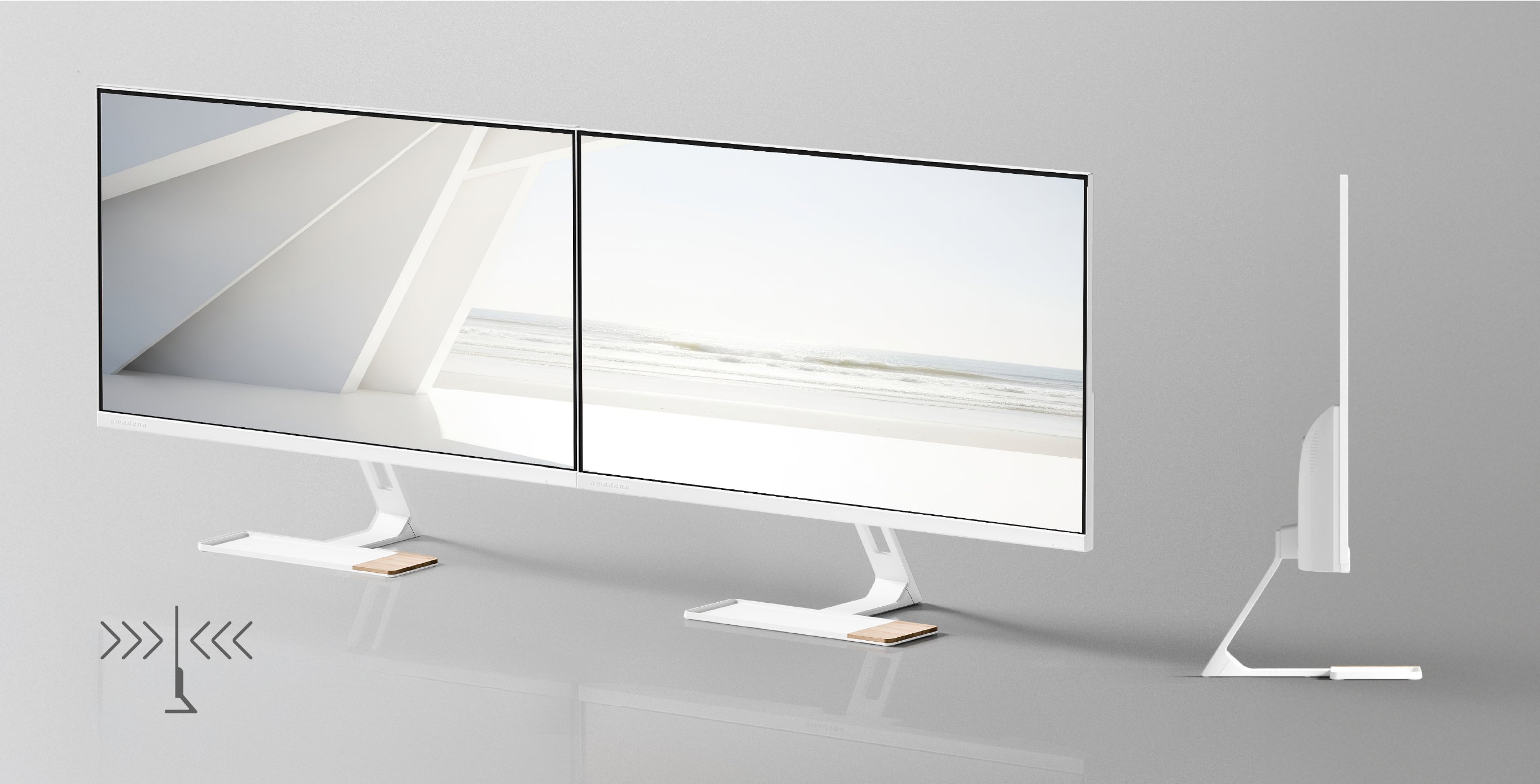 液晶モニター 23.8インチ ディスプレイ フルHD IPS 非光沢 薄型 ゼロ